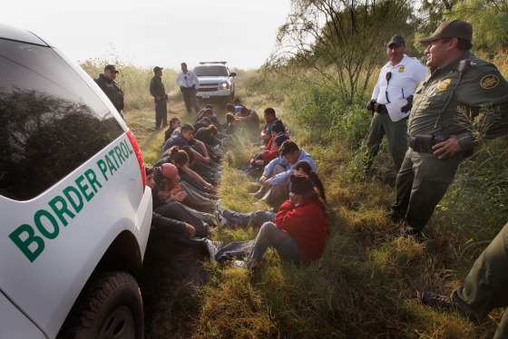 Image: Agents Patrol Texas Border To Stop Illegal Immigrants From Entering U.S.